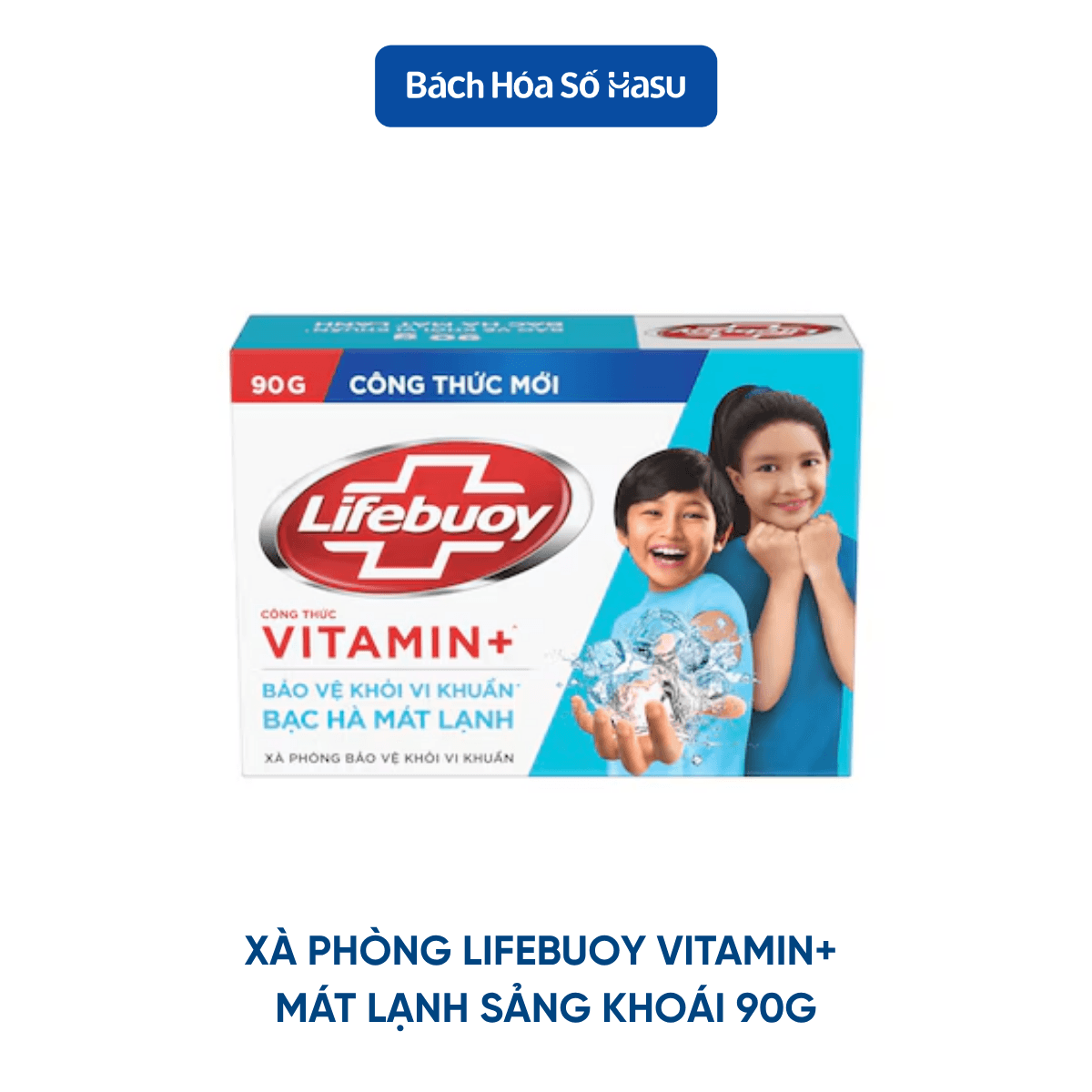 Lifebuoy xà bông cục mát lạnh sảng khoái 90g